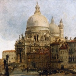 View of the Church of Santa Maria della Salute